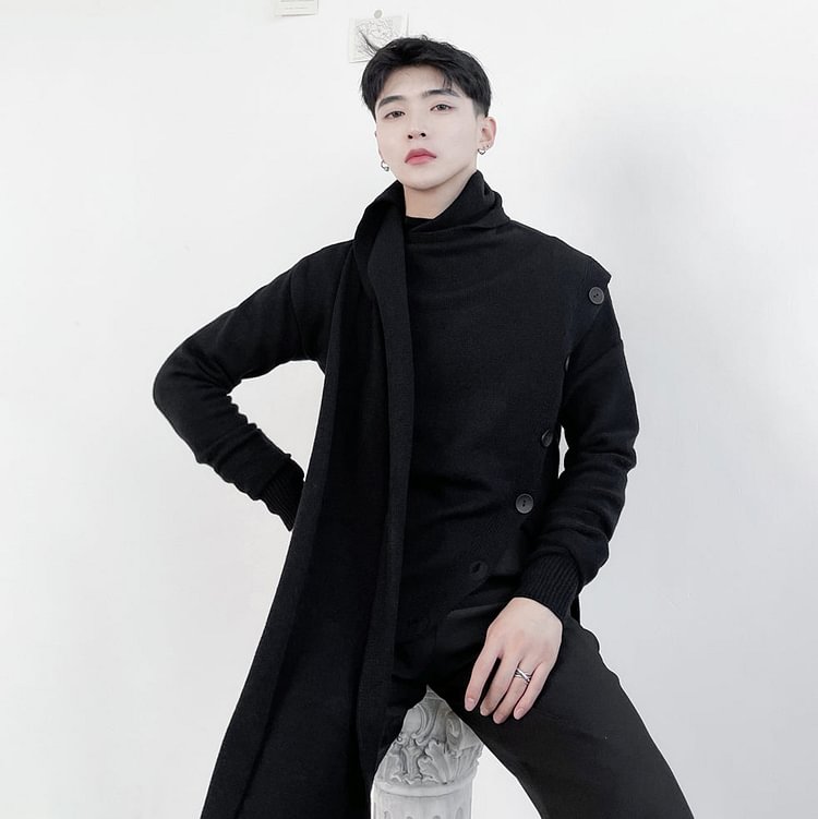 SC136 P110 Metsoul Sweater-dark style-men's clothing-halloween