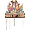 Bol en bois pour chien - 5d bricolage d&eacute;coration artisanale