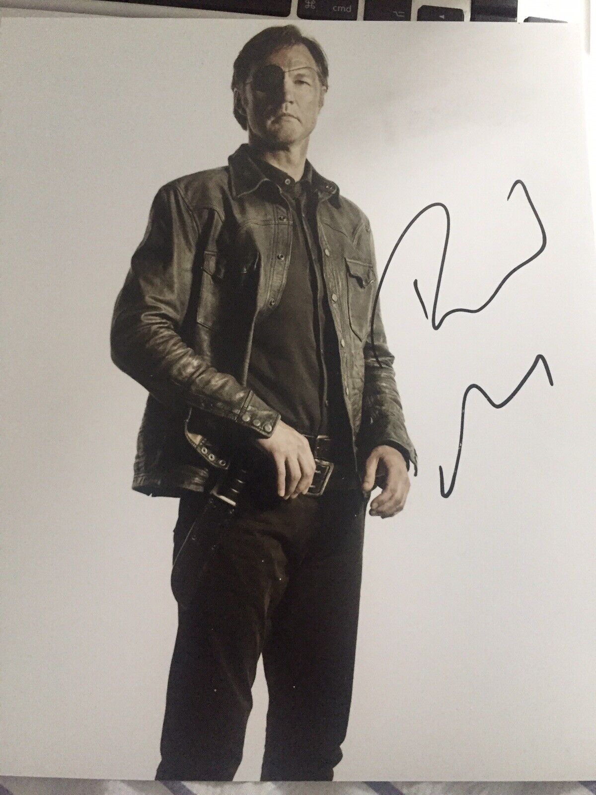 David Morrissey signed Photo Poster paintinggraph Walking Dead - The Governor / Doctor Who