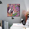 (Pre-Framed)Horse-Special Shape Diamond Painting Kit(29x29cm)
