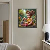 uk.everydayedeals (Limited Stock)Diamond Painting - Full Round - Girl&Dog