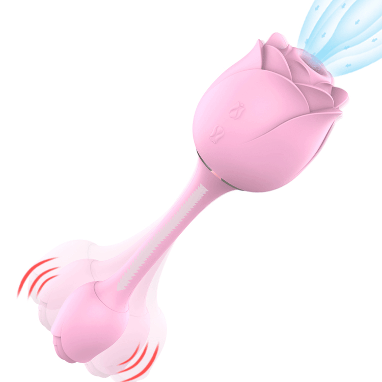 Rose Vibrator Breast Stimulation Clitoral Vibrator