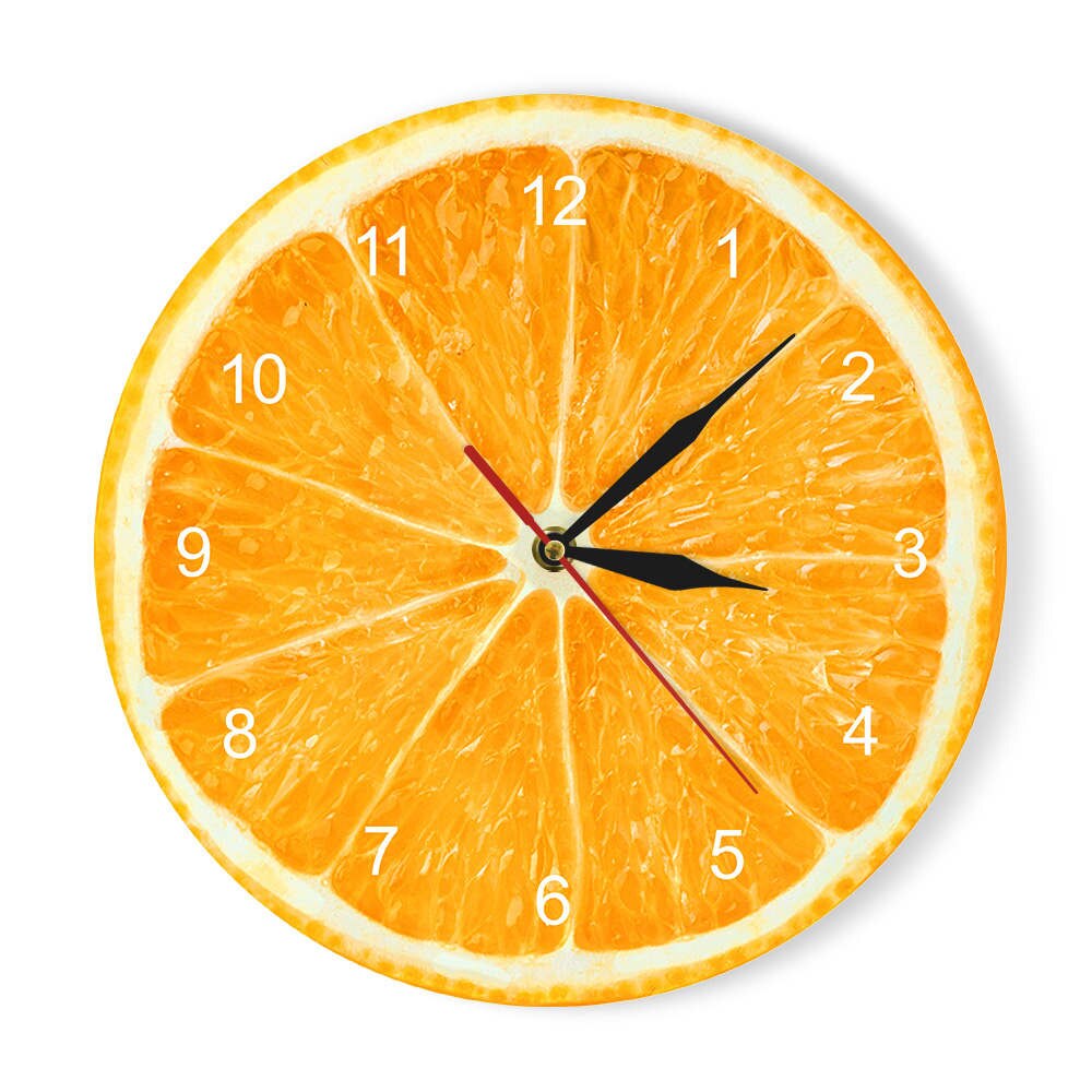 

Lime Pomelo Orange Lemon Fruit - Frameless Acrylic Wall Clock, 501 Original