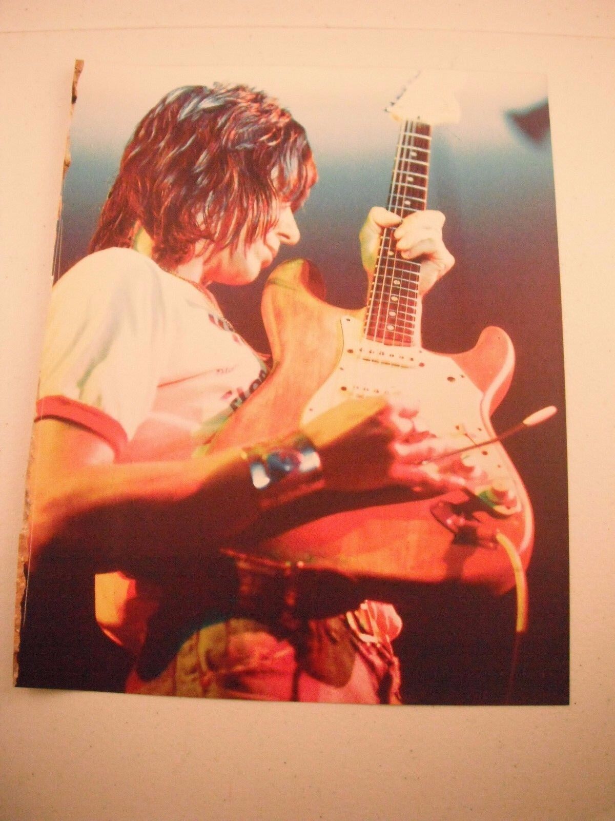 Jeff Beck Guitarist 12x9 Color Coffee Table Book Photo Poster painting Page #2