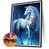 5D DIY Full Round Drill Diamond Painting Unicorn Kit Home Decor Art Craft30x40cm