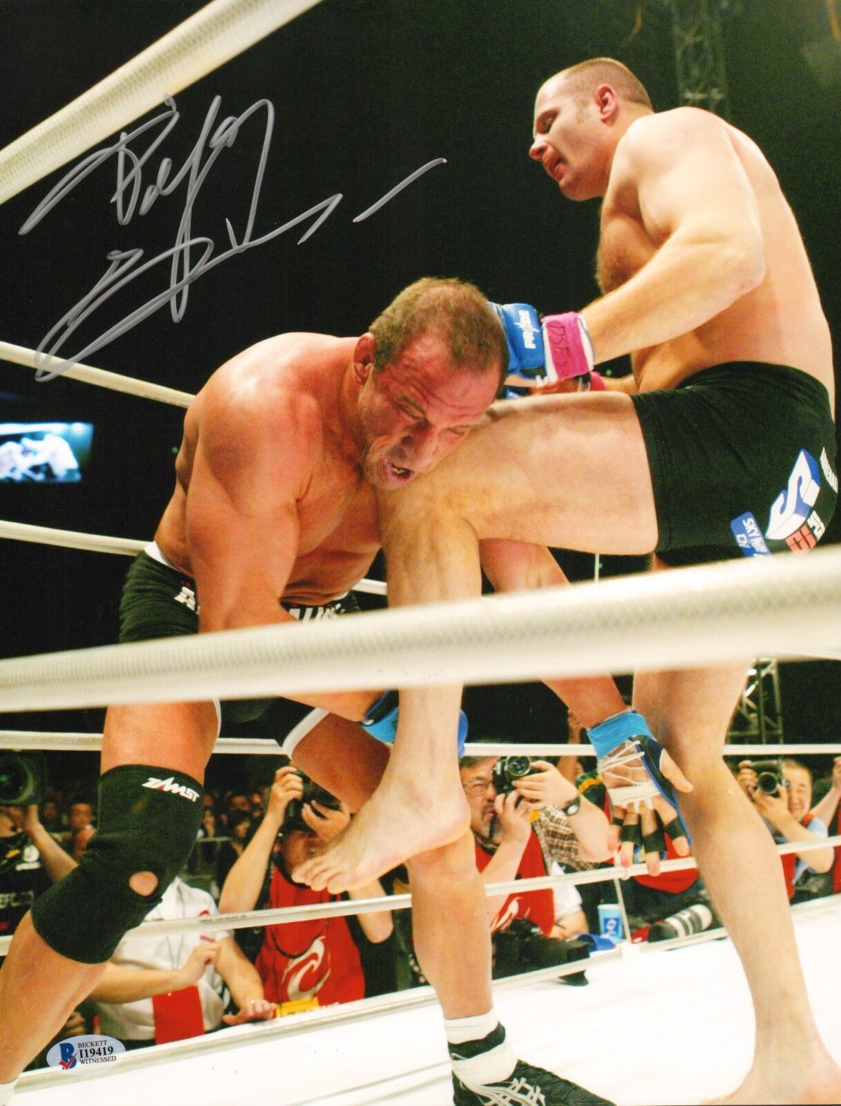 Fedor Emelianenko Signed 11x14 Photo Poster painting BAS Beckett COA Pride FC UFC Picture Auto'd