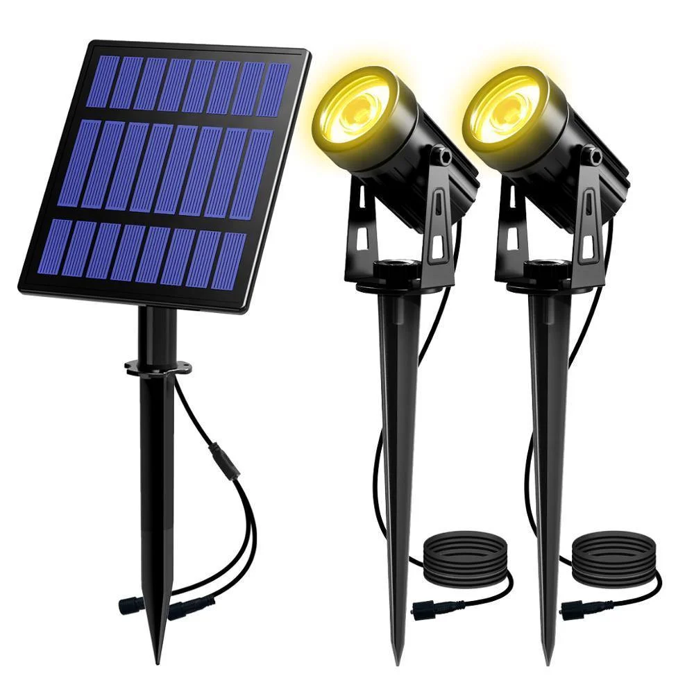 Solar Powered Spotlight