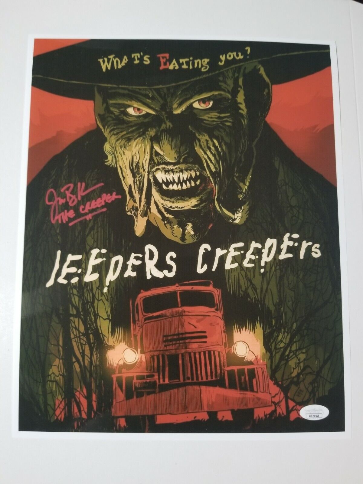 Jeepers Creepers Signed 8x10 Photo Poster painting RP -  Shipping!! Horror