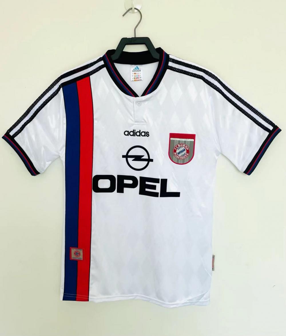 1997/1998 Retro Bayern Munich Away Football Jersey 1:1 Thai Quality jersey|football shirt|football kit