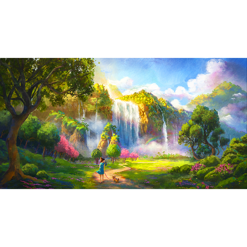 

Waterfall - 1000 Pieces Jigsaw Puzzle, 501 Original