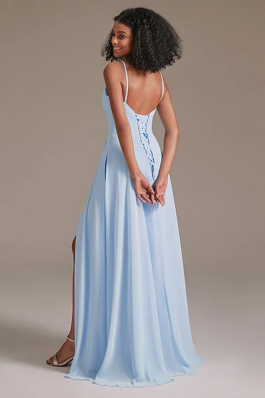 Blue Bridesmaid Dresses | Navy, Powder Blue & Sequin Styles for Beach  Weddings & Formal Events