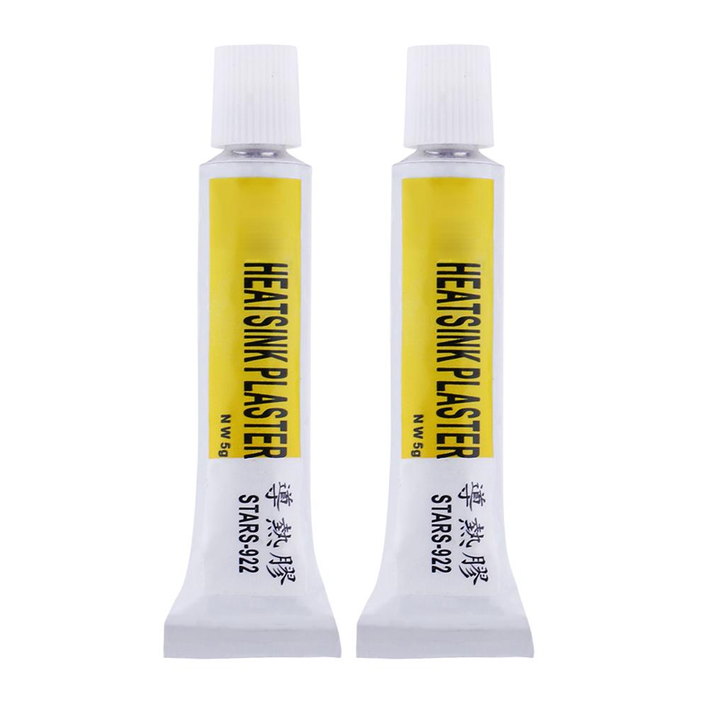 

2pcs STARS-922 Heatsink Plaster Thermal Silicone Adhesive Cooling Paste, 501 Original