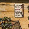 Keep Gate Closed No Matter What The Goats - Vintage Metal Signs - 20*30cm/30*40cm - Garden