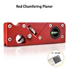 Aluminum Alloy Mini Woodworking DIY Hand-Chamfering Corner Thin Bevel Rounded Corner Sharp Corner Trimming Tool Planer