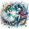 Diamond Painting -DIY Full Square Drill Nutcracker and Princess(45*45CM)