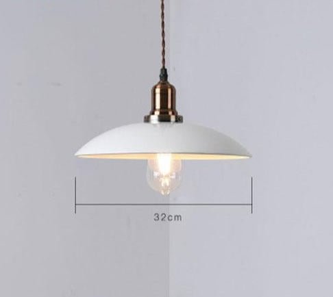 Vintage Pendant Lamp American Loft Pendant Light For Dinning Room Restaurant Bedroom Creative Retro Industrial Hanging Lamp E27