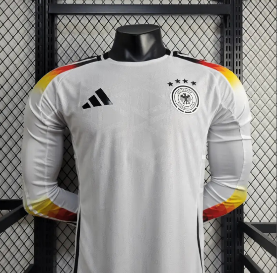 2024 Germany Home Long sleeve Player version Football T-Shirt Thai Quality