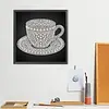 DIY Pearl Painting Cup for Home Wall Decor(25x25cm)