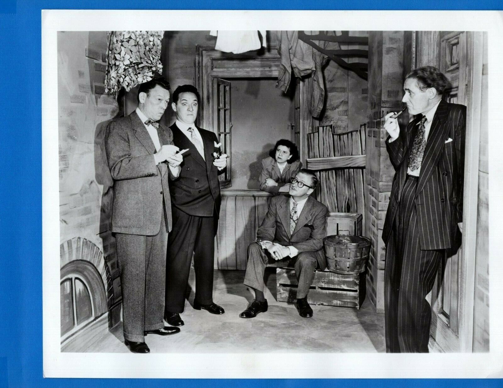 FRED ALLEN KENNY DELMAR MINERVA PIOUS PETER DONALD PARKER FENNELLY 8x10 Photo Poster painting