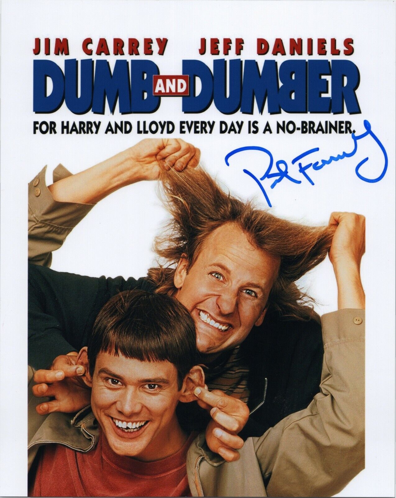 ~~ PETER FARRELLY Authentic Hand-Signed DUMB AND DUMBER