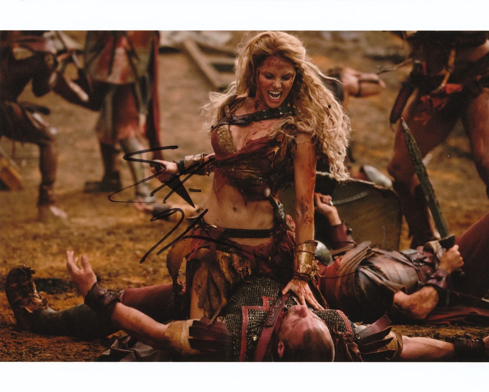 Ellen Hollman ‘Spartacus’ Autographed 8x10 Photo Poster painting with CoA