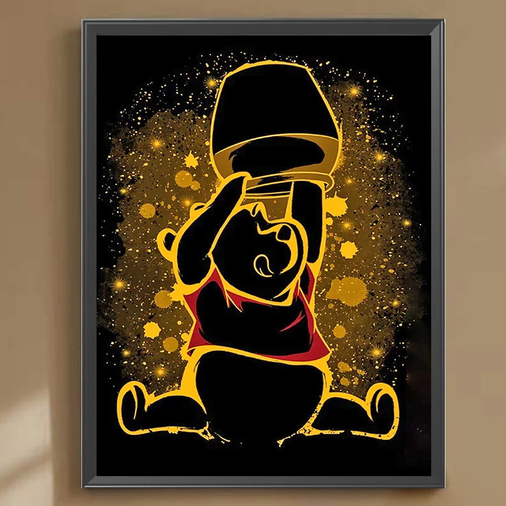 Diamond Painting - Full Round Drill - Winnie the Pooh(Canvas|30*40cm)
