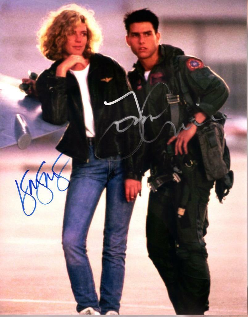 Tom Cruise Kelly McGillis signed 11x14 autographed Photo Poster painting + COA