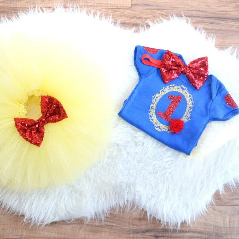 Little Princess Floral Unicorn Dress For Baby Girls 1 Year Birthday Dress Cake Smash Outfits Infant 12 Months  Christening Gown