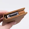 Aluminum Alloy Anti-theft Card Holder Anti-magnetic Automatic Pop-up Card Holder