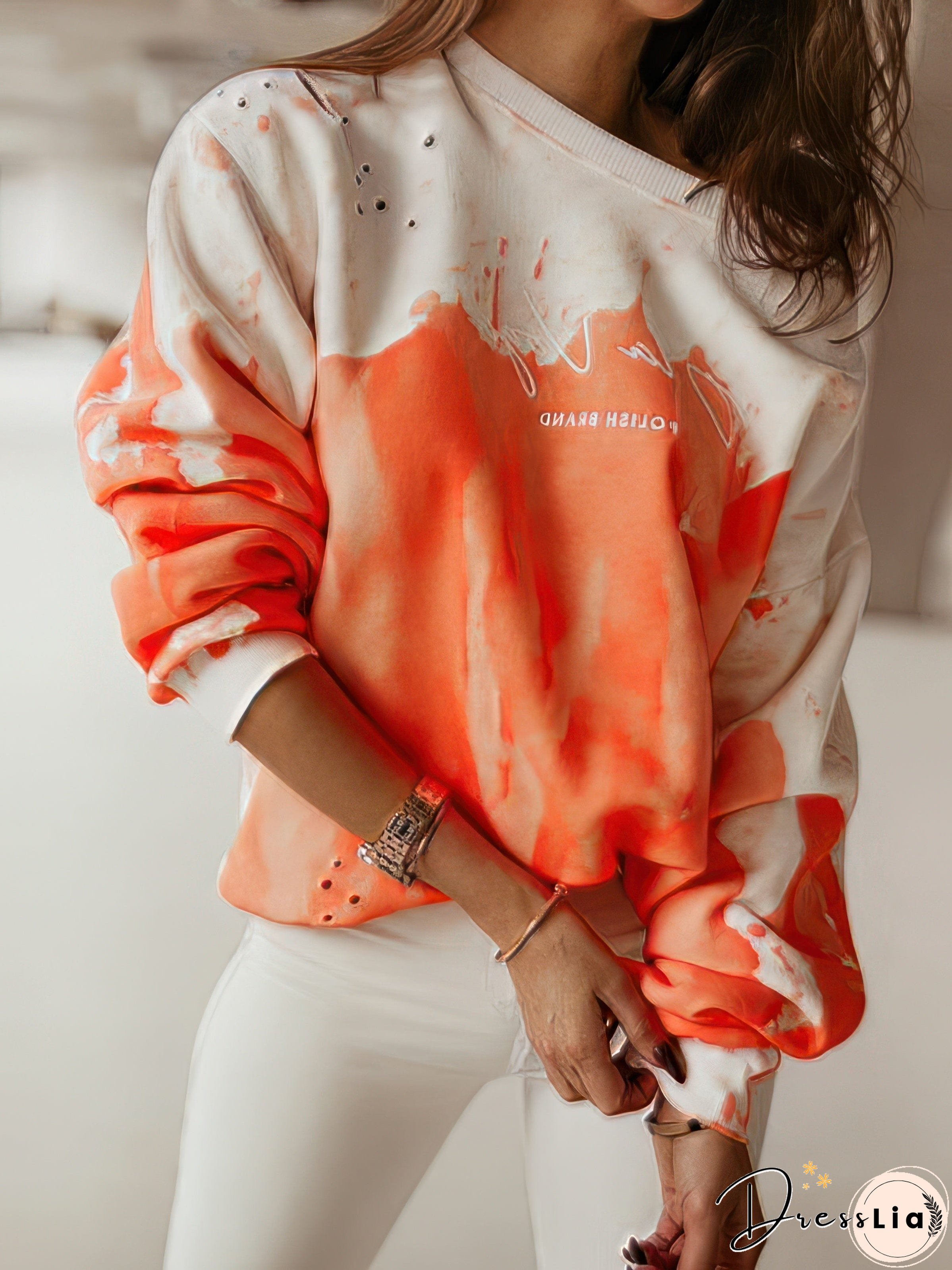 Comfortable Tie-Dye Sweatshirt