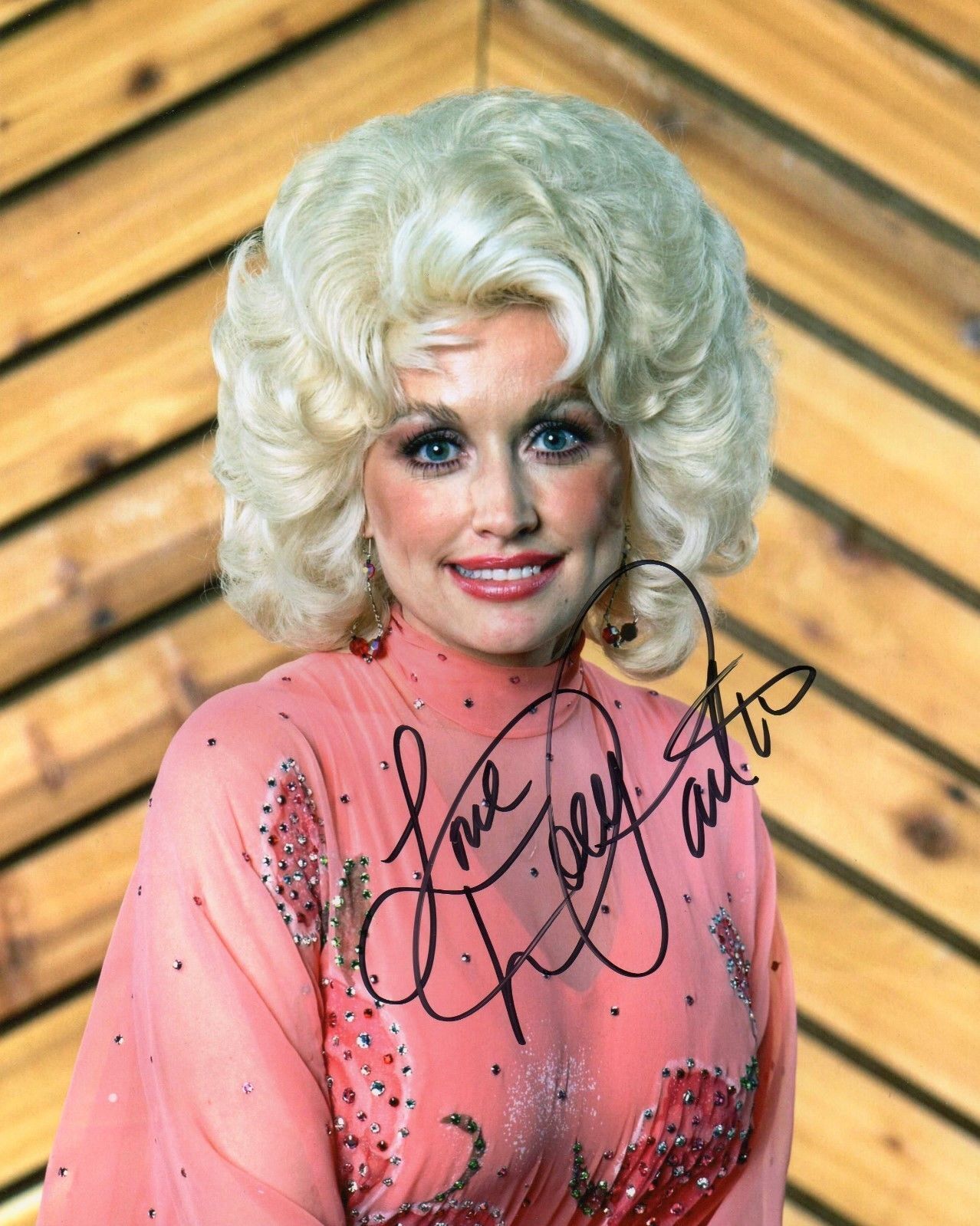 DOLLY PARTON AUTOGRAPHED SIGNED A4 PP POSTER Photo Poster painting PRINT 8