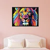 Lion-14CT Stamped Cross Stitch Kit(40*32cm)