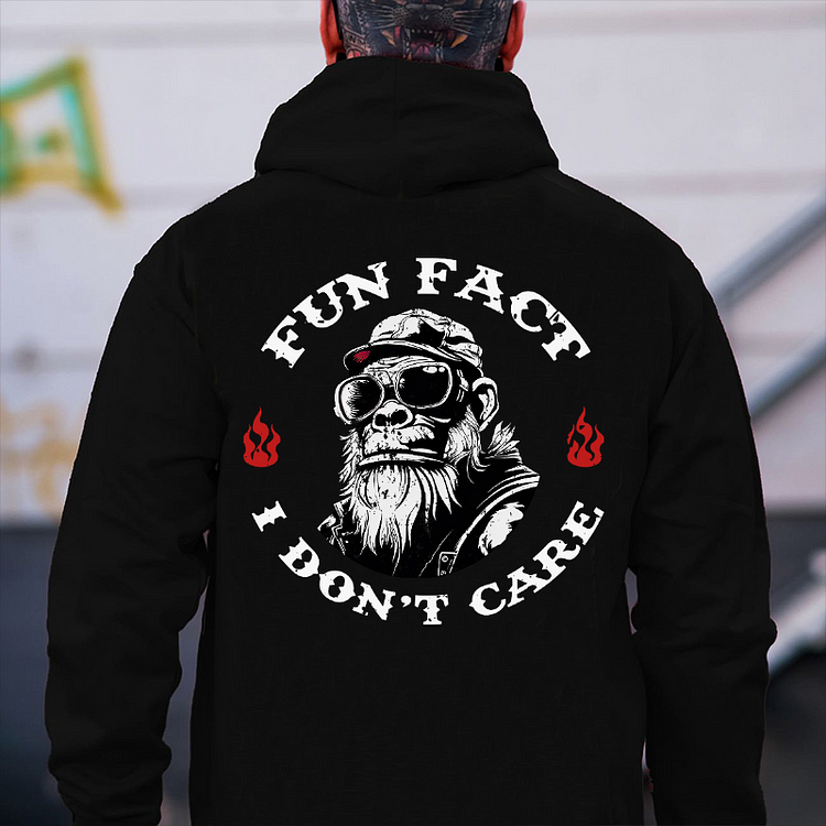 Fun Fact I don't Care  Hoodie