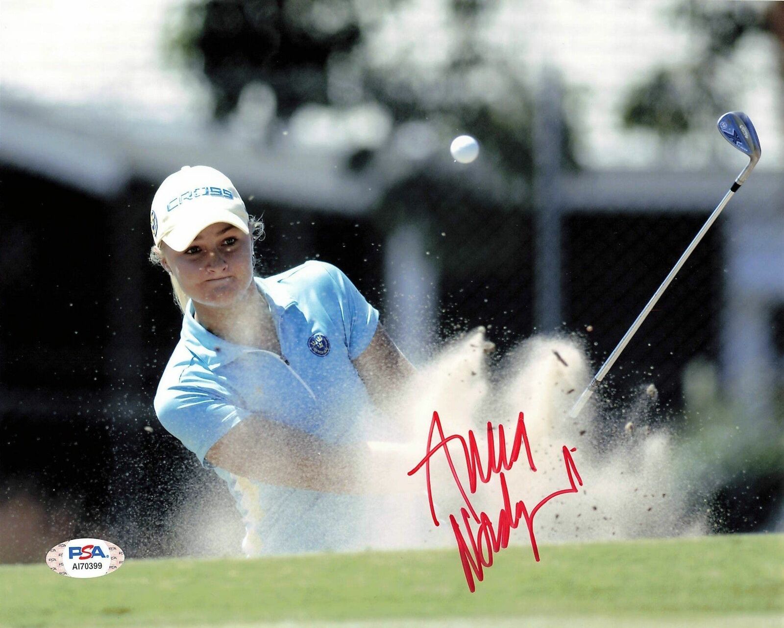 Anna Nordqvist signed 8x10 Photo Poster painting PSA/DNA Autographed Golf