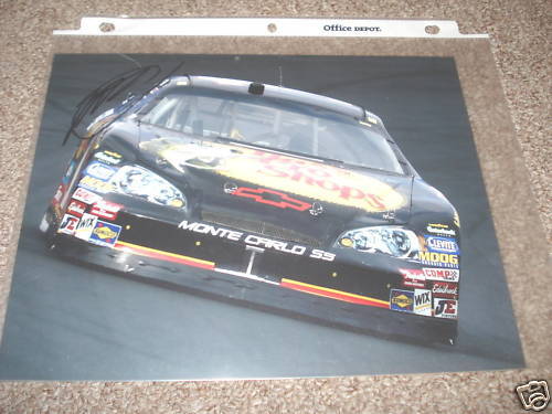 Martin Truex Jr NASCAR Racing 签名 8x10 照片