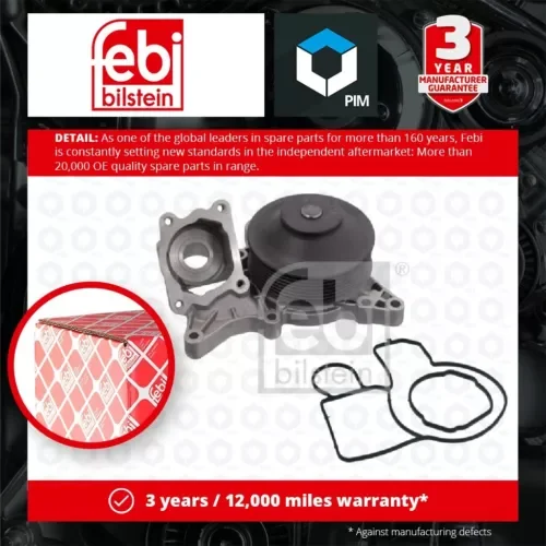 Water Pump fits BMW X5 E70 3.0D 08 to 13 N57D30A Coolant 11517823428 11518512269 Parts