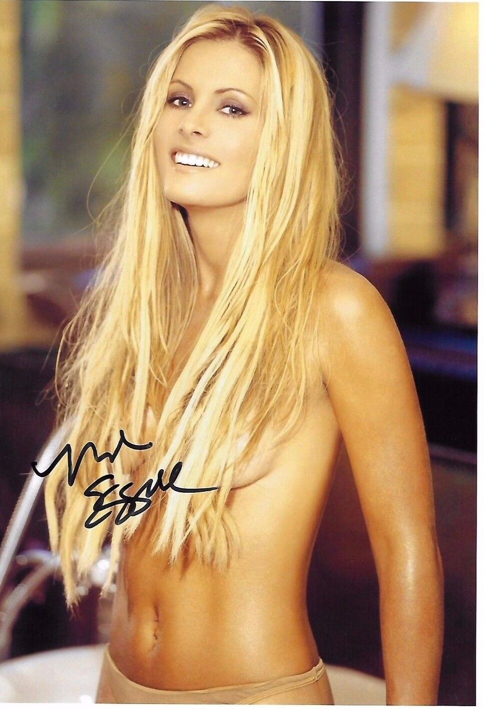 Nicole Eggert Signed 8x10 Photo Poster painting - Charles in Charge / BAYWATCH BABE - SEXY! H345