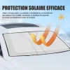 Pare-soleil pliable pour pare-brise de voiture