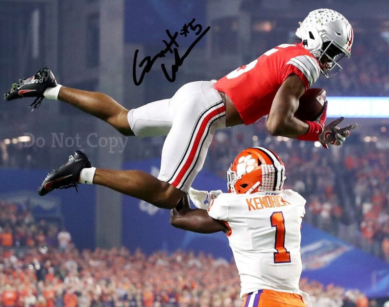 Garrett Wilson Signed Photo Poster painting 8X10 rp Autographed Picture Ohio State Buckeyes