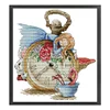 Sleeping Alice -16CT Stamped Cross Stitch Kit(26*28cm)