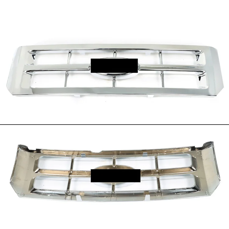 SEBLAFF Front Upper Grille Chrome Plastic Replacement for 2008 2009 2010 2011 2012 Escape
