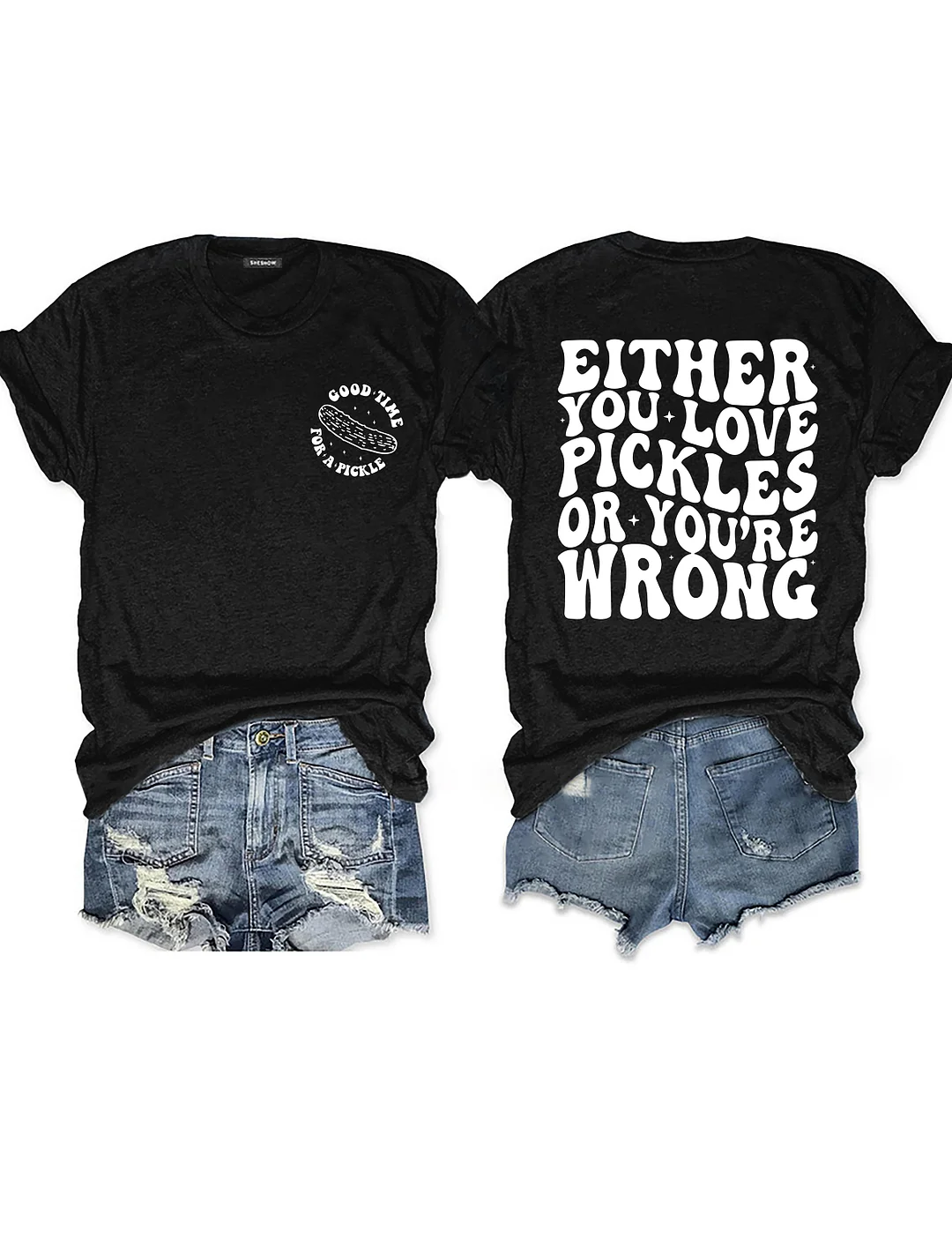 Good Time For A Pickle T-shirt