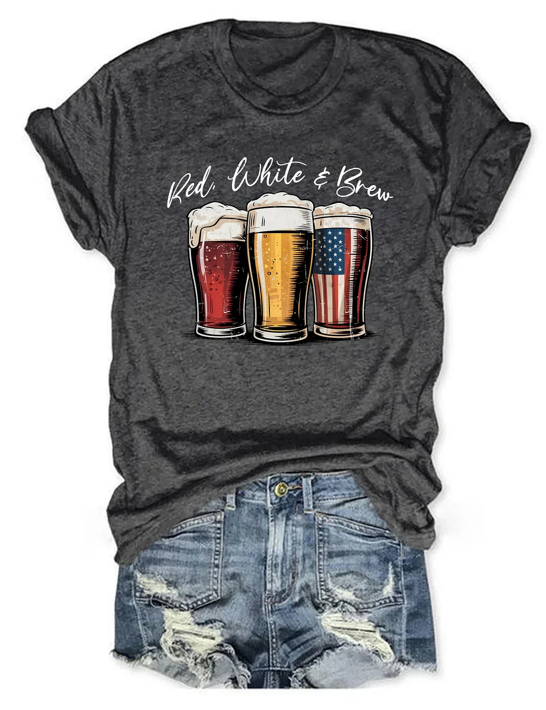 Red White And Brew T-shirt