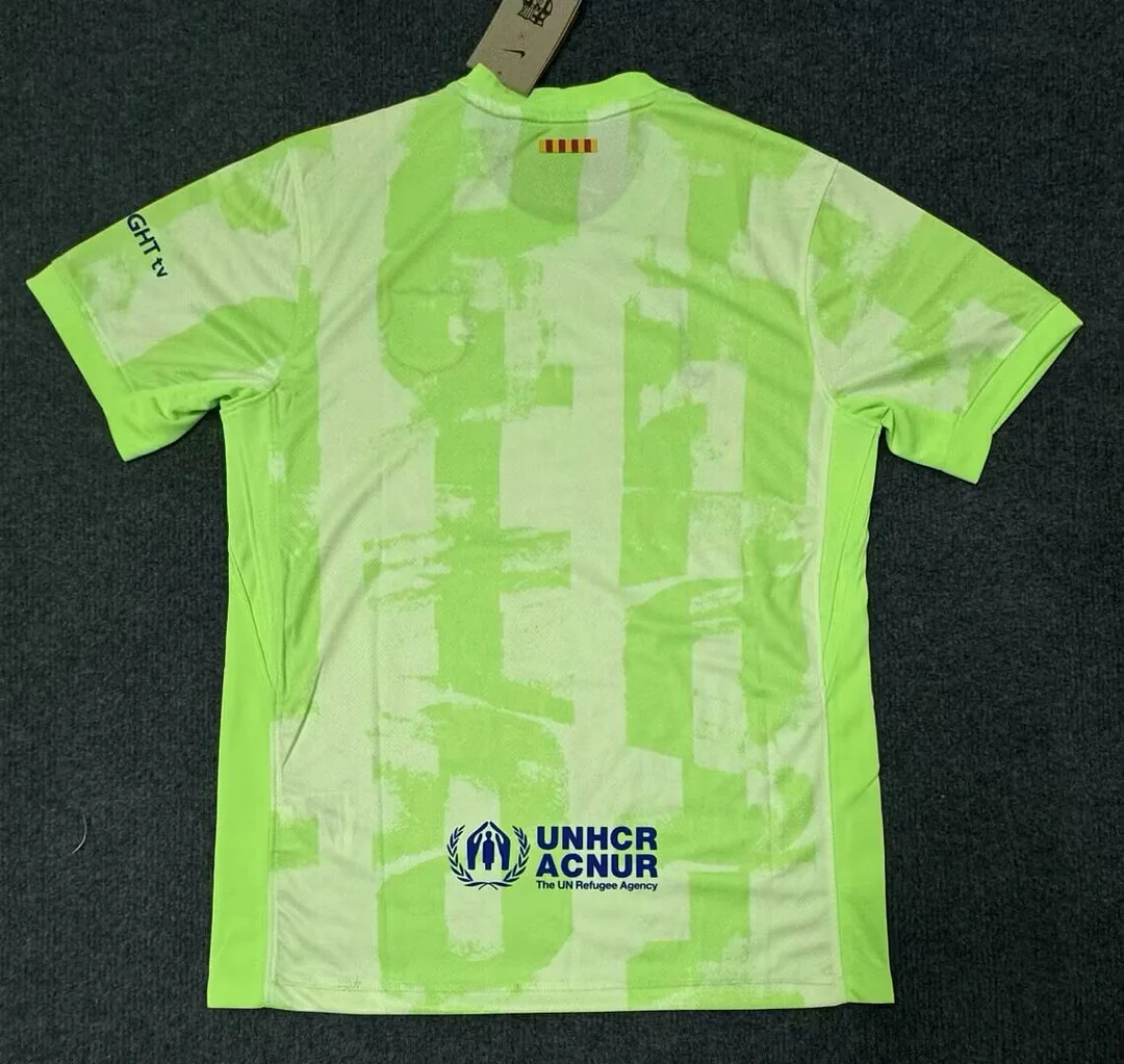 24/25 Barcelona Third Away New Sponsor Football shirt Thai Quality