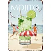 Mojito Beach Escape - Metal Tin Signs(8*12Inch/12*16Inch) - Bar