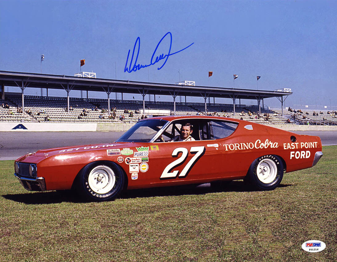 Donnie Allison SIGNED 11x14 Photo Poster painting NASCAR LEGEND PSA/DNA AUTOGRAPHED