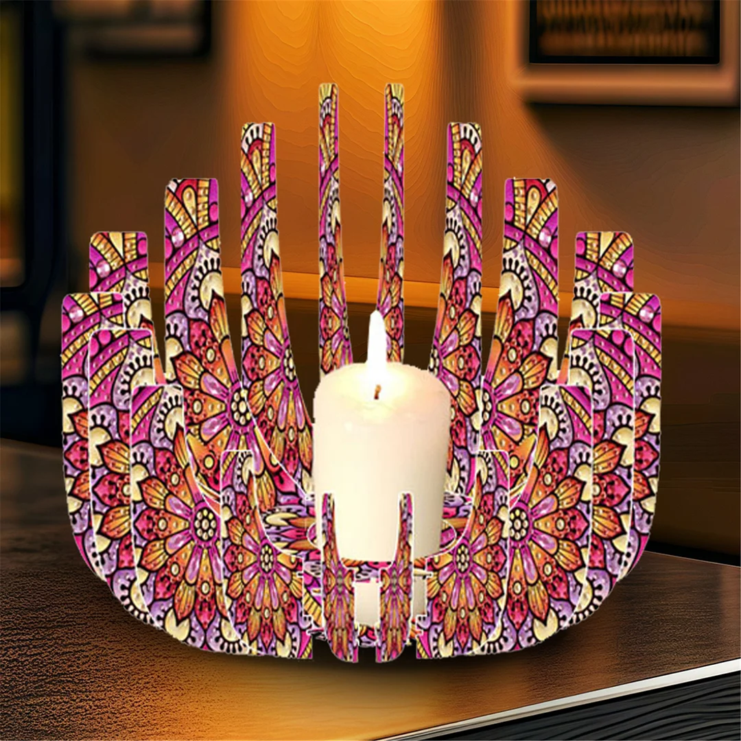 DIY Diamond Art Painting Kits of Candle Holder for Aromatherapy & Home Decor