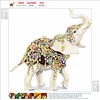 Diamond Painting-DIY Crystal Rhinestone Elephant（30*30CM）