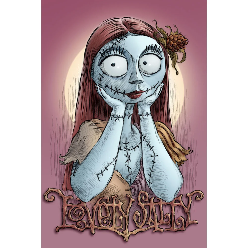 Diamond Painting - Full Round/Square Drill - Nightmare Before Christmas(30*40 - 50*60cm)