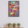 (40*60cm)Colorful Flowers - Full Round Drill Diamond Painting